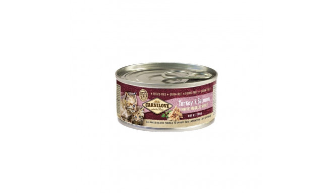 Carnilove Cat Turkey & Salmon kitten canned food for kittens 100g