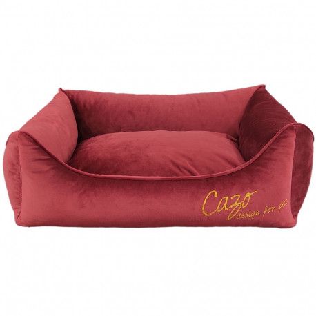 Cazo Soft Bed Milan red nest for dogs 63x48cm