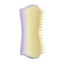 Pet Teezer purple/yellow detangling brush for dogs S