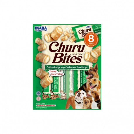 Churu Bites dog treat with chicken and tuna 8x12g