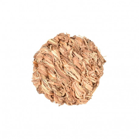 Flamingo näriliste heinast pall kellukesega ø 6cm