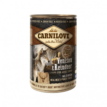 Carnilove Venison & Reindeer canned for dogs 400g