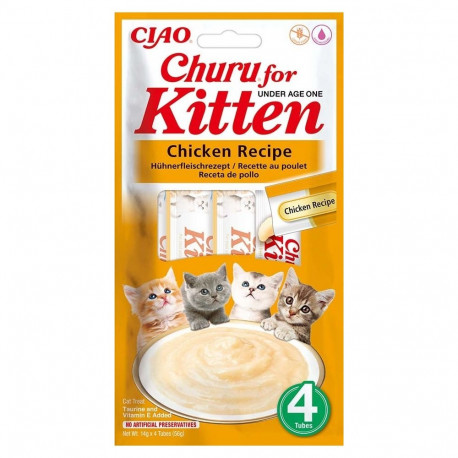 Churu Kitten chicken treat for kittens 4x14g