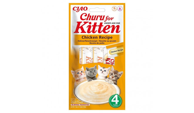Churu Kitten chicken treat for kittens 4x14g