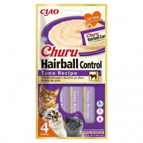 Churu Hairball tuunikalaga maius kassile 4x14g