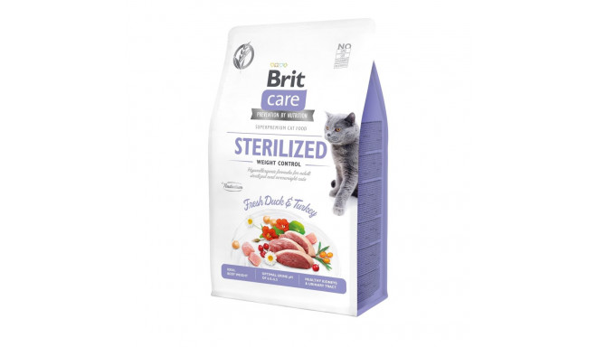 Brit Care Cat Grain-Free Sterilized Weight Control cat food 0,4kg