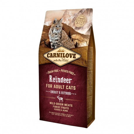 Carnilove Reindeer for Adult cat food 6 kg