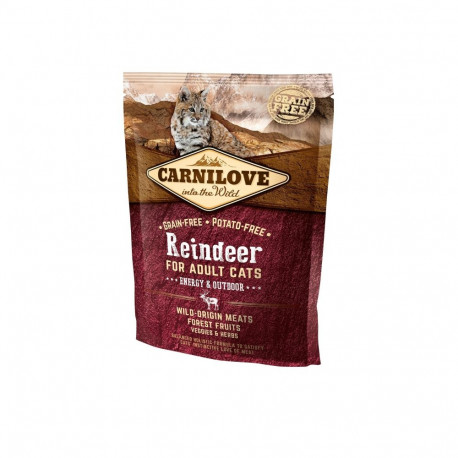 Carnilove Reindeer for Adult cat food 400g