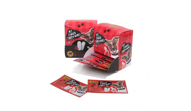 Puppy Crush toothwipes strawberry 50 pcs
