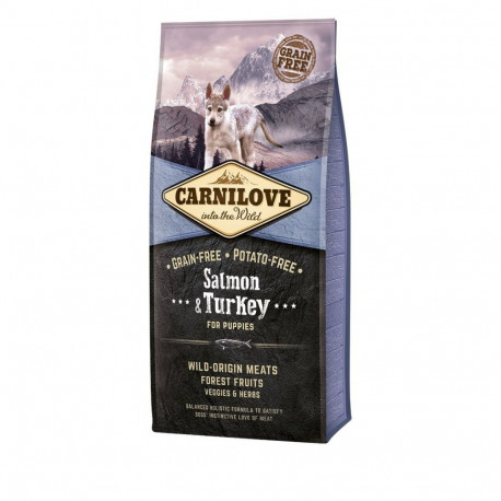 Carnilove Salmon & Turkey for Puppies dog food 12 kg