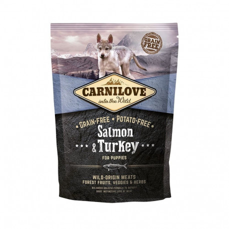 Carnilove Salmon & Turkey for Puppies koeratoit 1,5 kg