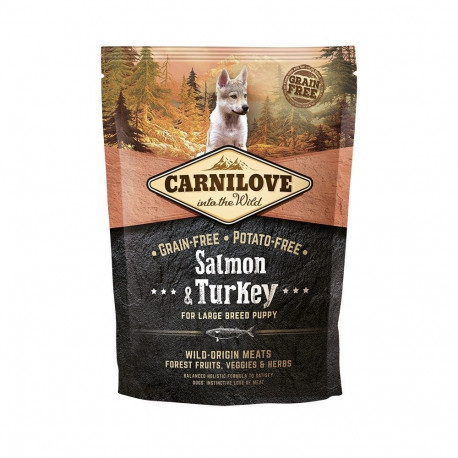 Carnilove Salmon & Turkey for Large Breed Puppies dog food 1.5 kg