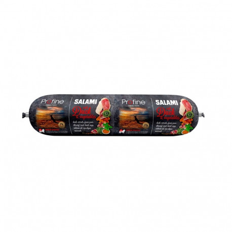 Profine Duck & Vegetables Salami vorst koertele 800g