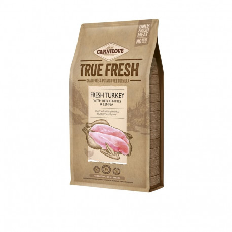 Carnilove True Fresh Turkey dog food 4 kg