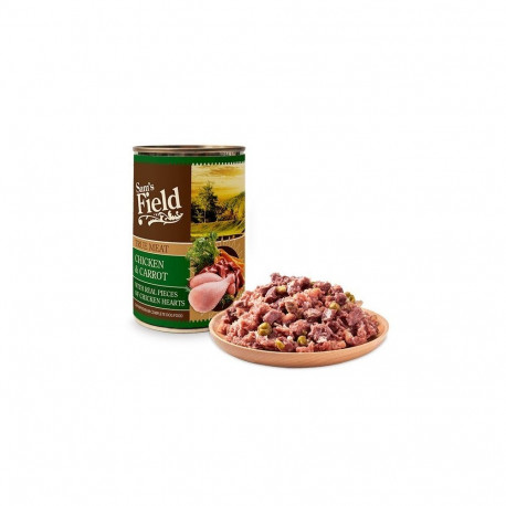 Sam's Field Chicken & Carrot konserv koertele 400g