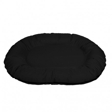 Cazo Oval Bed black nest for dogs 60x80x14cm