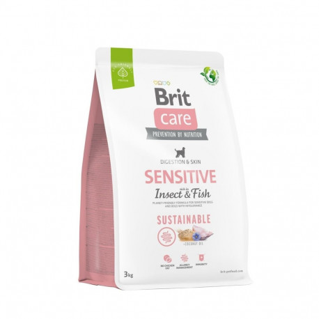 Brit Care Sustainable Insect & Fish dog food 3kg