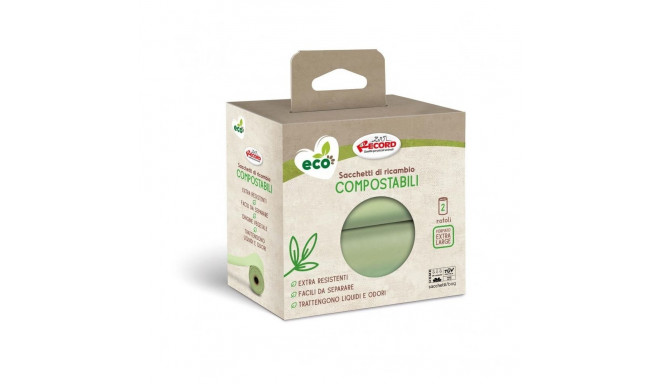Record Eco XL rohelised kakakotid 2 rulli 23x33cm