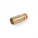 Plug with hose coupler 1/2 "- BRASS
