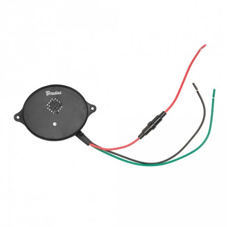 Car rodent and marten repeller - connection for a 12V battery