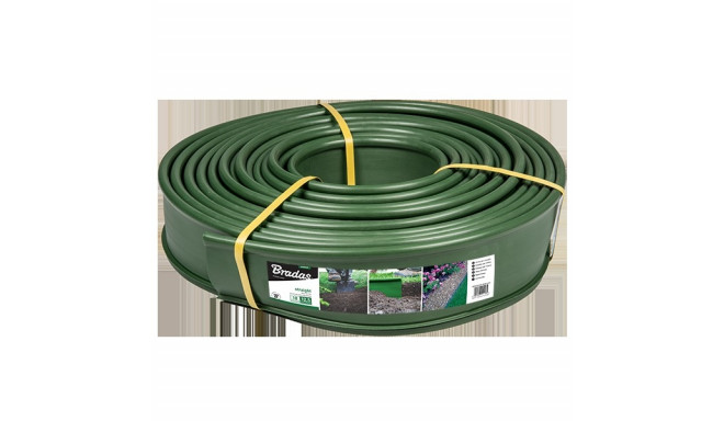 Lawn edge straight 18m x 12,5cm, green
