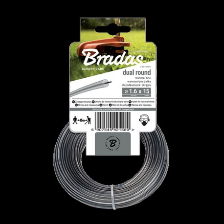 Trimmeri jõhv Ripper Dual, ümar tugevdatud 3,0mm 100m