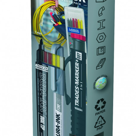 TRADES-MARKER+ DRY 2IN1 - JAEMÜÜGIPAKK ELEC´PACK