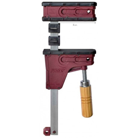 Parallel jaws clamp PRL 400, 60cm, max 4000N