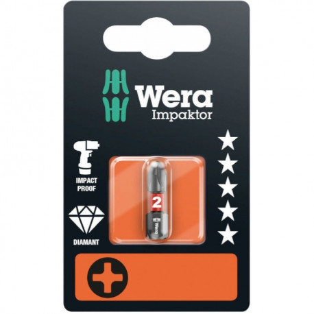 Wera 851/1 Impaktor otsak PH 3 x 25mm