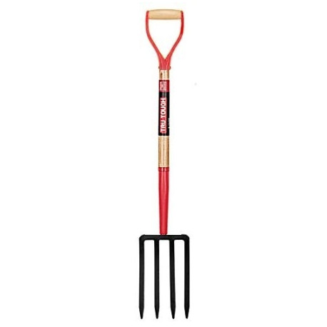 Spading fork with 4 tines and wooden handle 91cm Truper®