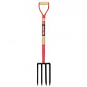 Spading fork with 4 tines and wooden handle 91cm Truper®