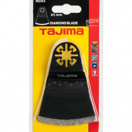 Multitööriista teemant saetera, sirge 65mm. Tsementkiudplaadile ja keraamikale