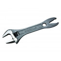 Adjustable wrench with alligator jaw 205mm max 32mm