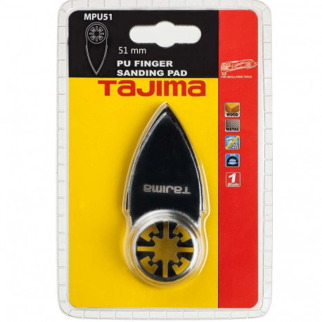 Multitool PU-sõrmelihvimisalus 51mm, puidu ja värvi jaoks