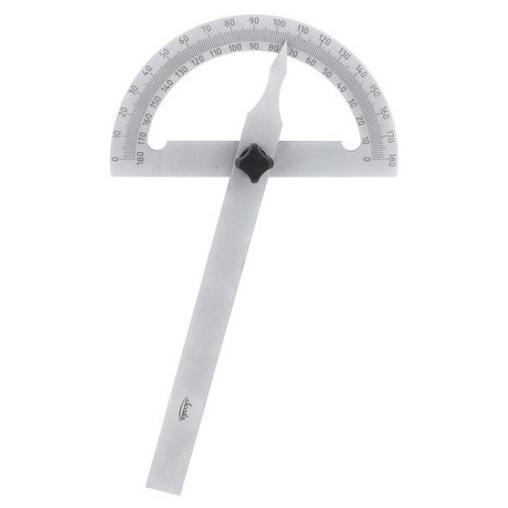 Nurgamõõdik-mall 0-180° 150x120mm mudel 486