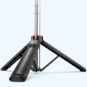 Selfie stick WC1Y3S telescopic tripod 1.3m with phone holder - black