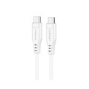 Acefast C3-03 USB-C - USB-C PD QC cable 60W 3A 480Mb/s 1.2m - white
