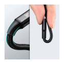 Baseus Rapid Series 3in1 USB-C - USB-C / Lightning / micro USB cable 20W PD 1.5m - green