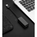 Ugreen external network card RJ45 - USB 2.0 100 Mbps Ethernet black (CR110 20254)
