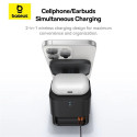 Baseus BS-W531 MagSafe / Qi USB-C 20W wireless charger - black