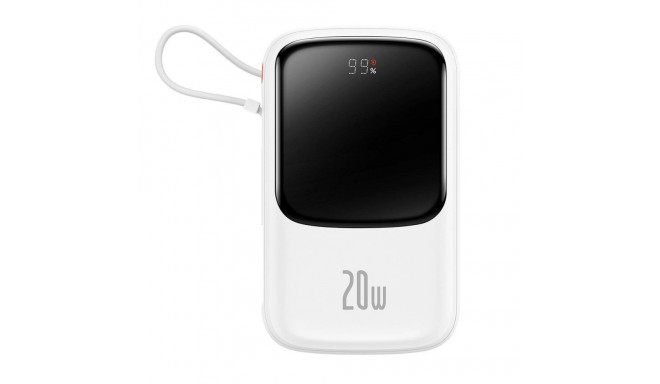 Baseus Qpow Digital Display Power Bank with Fast Charging 10000mAh 20W QC/PD/SCP/FCP with Built-in L