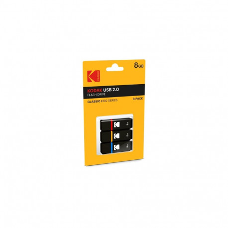 Kodak USB2.0 K100 8GB P3 EKMMD8GK102P3 (3 pcs)