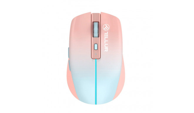 Tellur Silent Click Wireless Mouse Orange