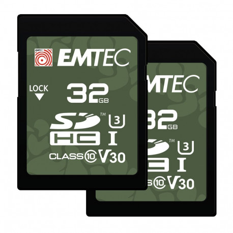 Emtec SDHC 32GB UHS-I U3 V30 Outdoor 2 pcs