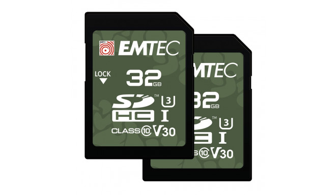 Emtec SD 32GB UHS-I U3 V30 Outdoor 2 pcs