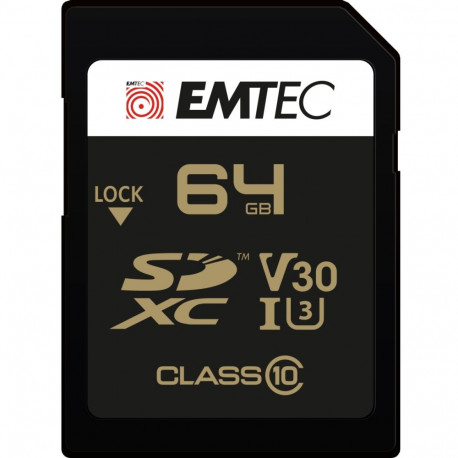Emtec SDXC 64GB UHS-I U3 SpeedIN Pro