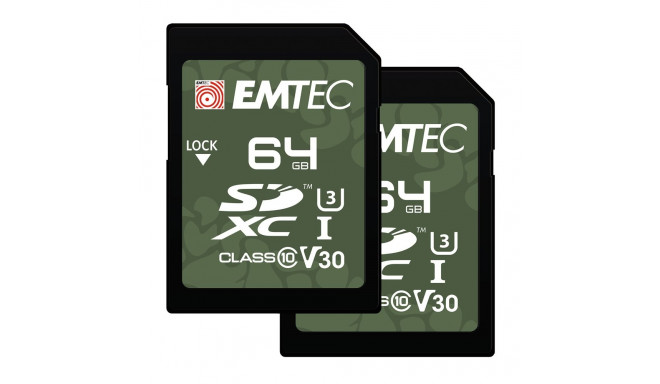 Emtec SD 64GB UHS-I U3 V30 Outdoor 2 pcs