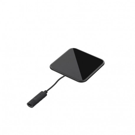 Tellur Qi Ultra-Slim Wireless Fast Charging Pad WCP03, 10W, Qi Certified, Tempered Glass Black