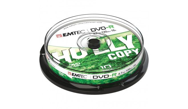 Emtec DVD-R 4,7GB 16x Holly Copy 10 pcs