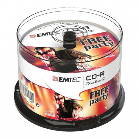Emtec CD-R 700MB/80MIN 52x Cake Box 50 pcs